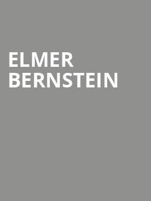 Elmer Bernstein at Royal Albert Hall